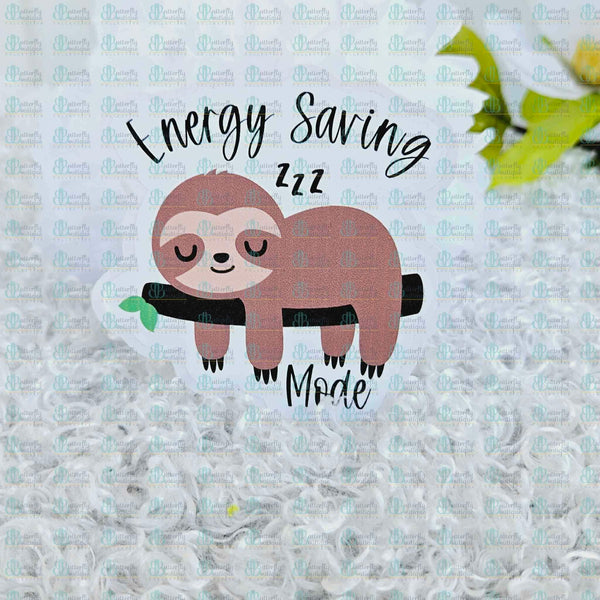 Energy Saving Mode Sticker,Stickers,Carrie's Butterfly Boutique