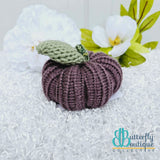 Knitted Pumpkins,Yarn Projects,Carrie's Butterfly Boutique