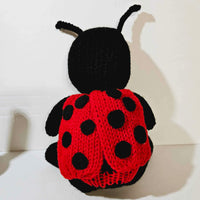 Ladybug Stuffie,Yarn Projects,Carrie's Butterfly Boutique